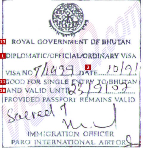 Bhutan Visa